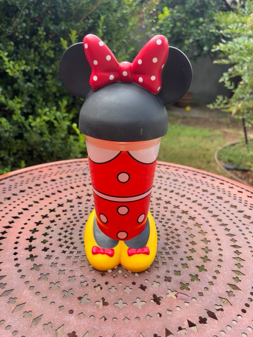 Vintage Disney Minnie Mouse Super Sipper Figural Tumbler Cup